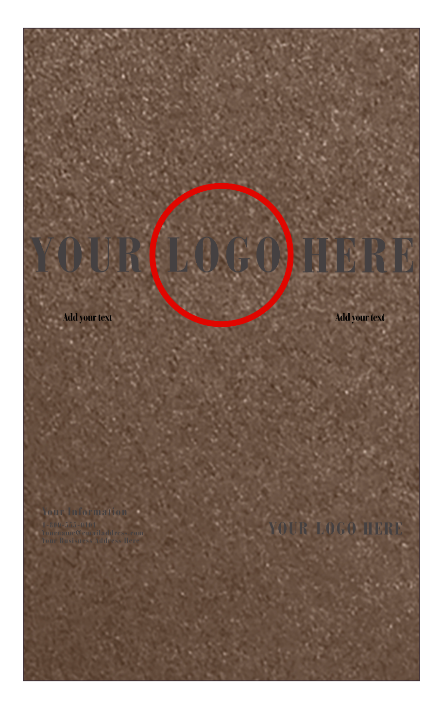 Bronze Brown Metallic 105lb 8 1/2 x 14 Cardstock