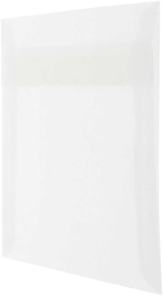 Clear Translucent 30lb 7 1/2 x 7 1/2 Square Envelopes