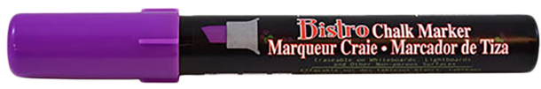 Purple Chisel Tip Chalk Marker