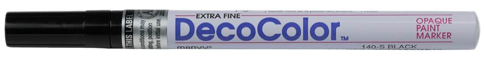Black Opaque Extra Fine Line Paint Marker