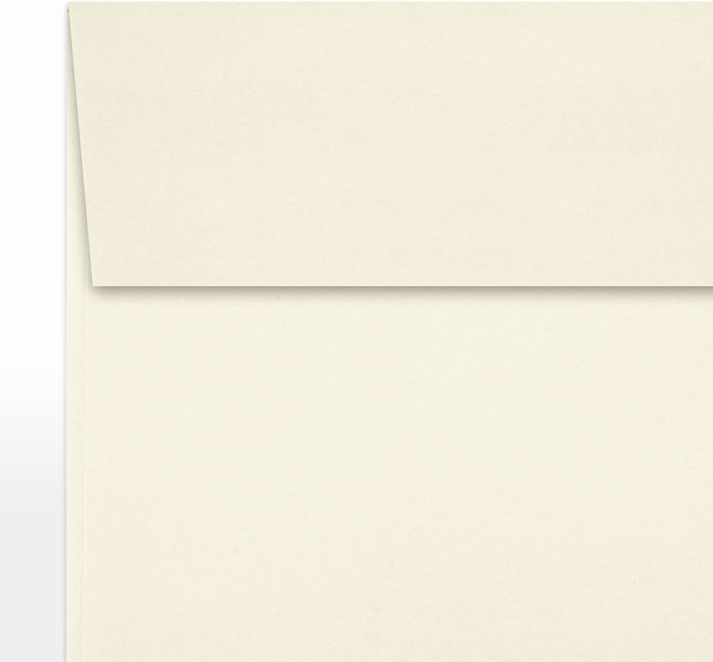 Natural 28lb Cougar 5 x 5 Square Premium Envelopes with Peel & Seal