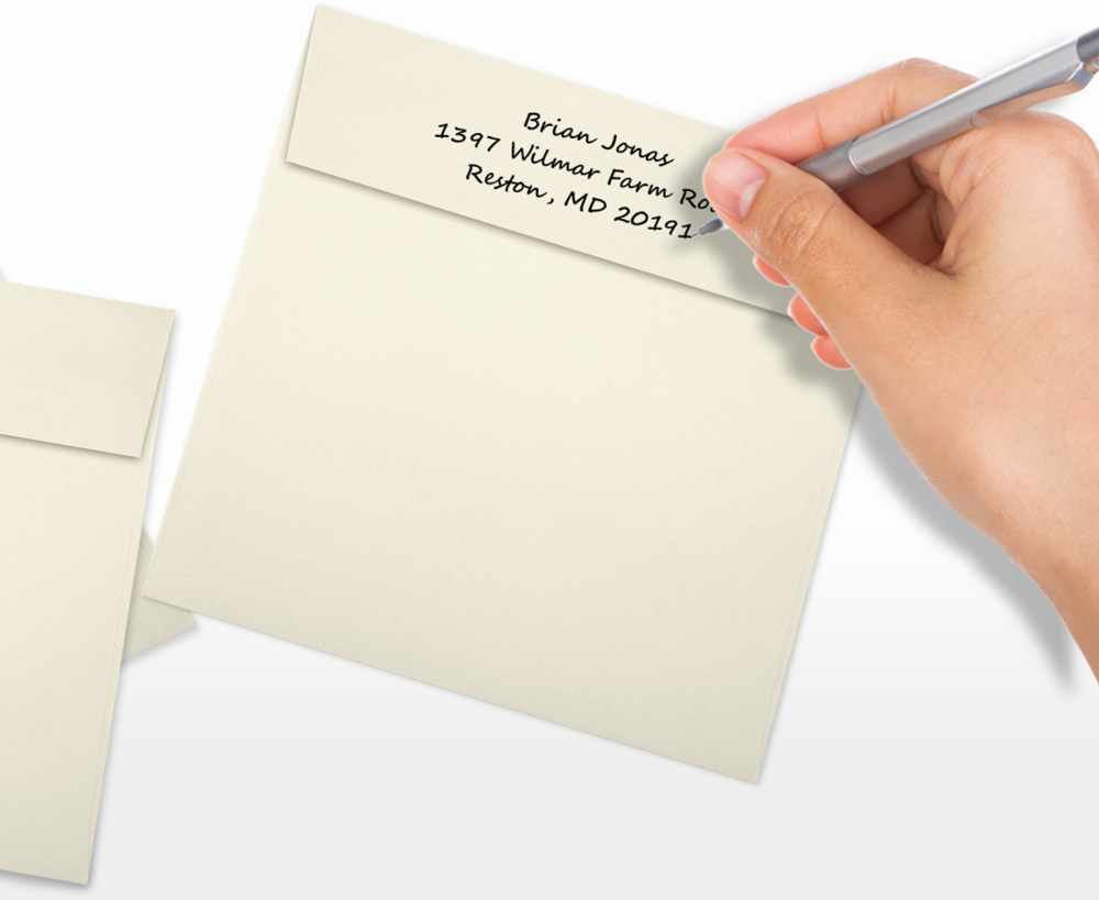 Natural 28lb Cougar 6 x 6 Square Premium Envelopes with Peel & Seal