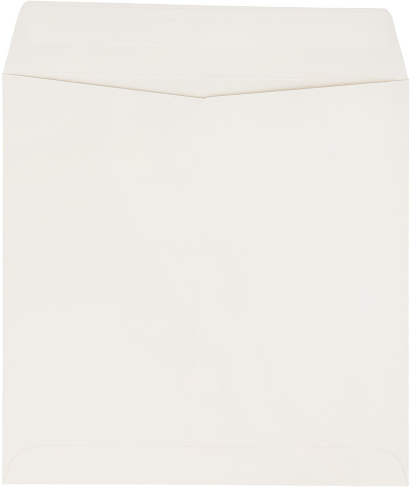 Natural 28lb Cougar 8 x 8 Square Premium Envelopes with Peel & Seal
