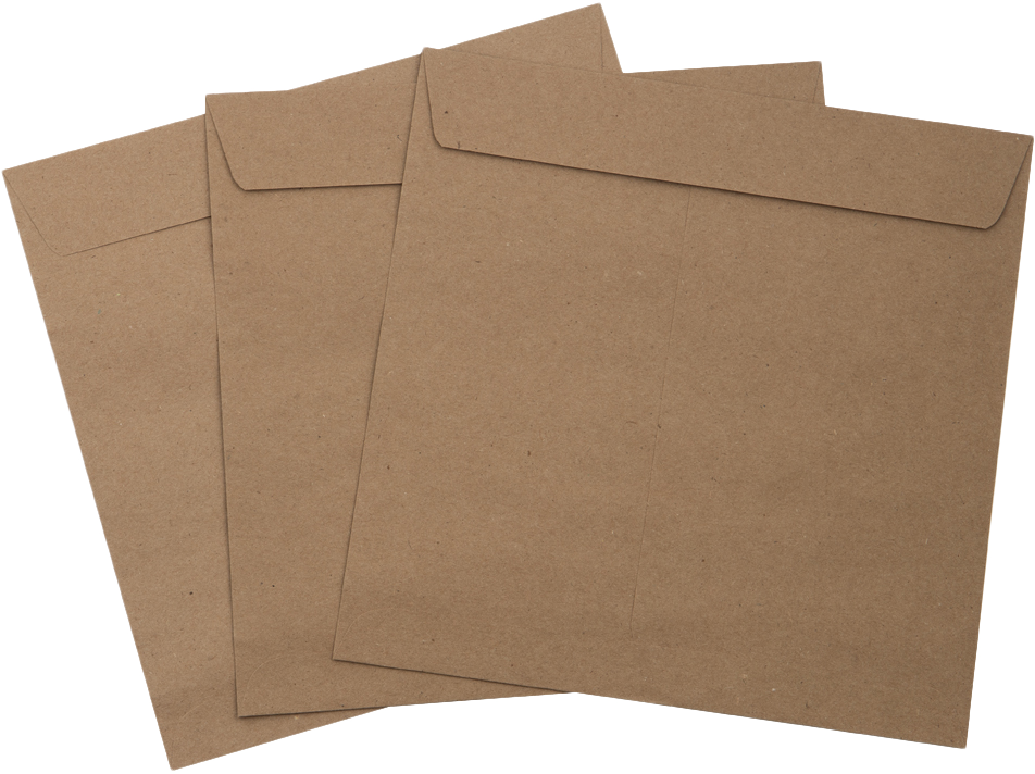 Grocery Bag 28lb 8 1/2 x 8 1/2 Square Envelopes with Peel & Seal