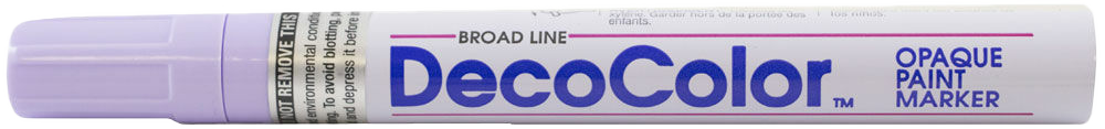 Pale Violet Broad Line Opaque Paint Marker
