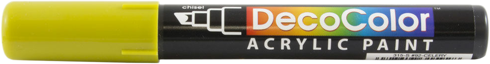Celery Chisel Tip Acrylic Paint Marker