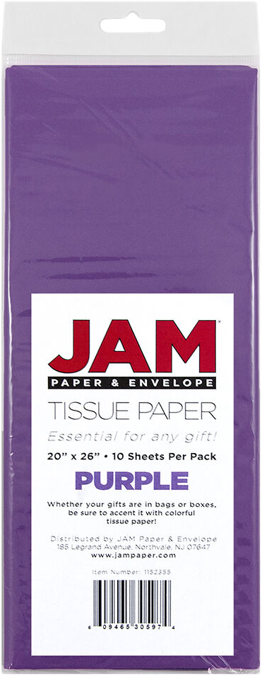 Purple Tissue Paper (20 x 26) - 10 Sheets