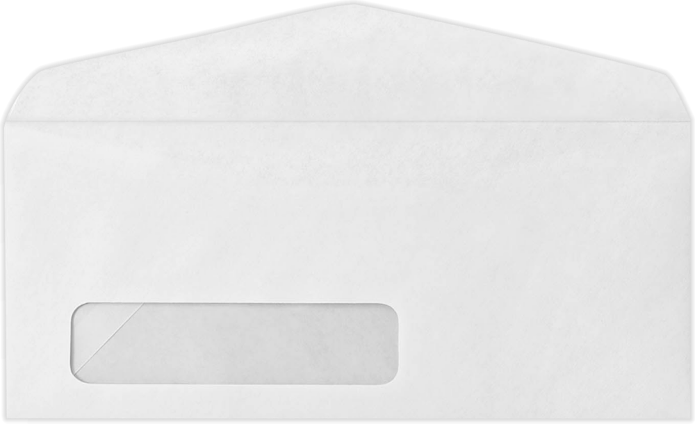 White 24lb #14 Window Envelopes (5 x 11 1/2)