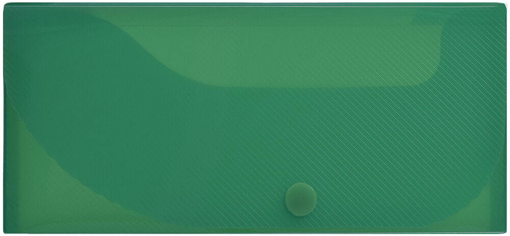 Dark Green Snap Button Pencil Case