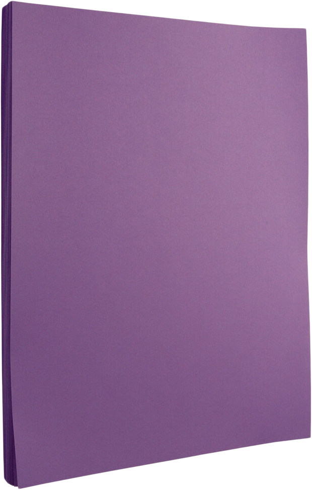 Violet Purple 24lb 8 1/2 x 11 Paper