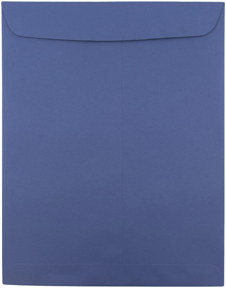 Presidential Blue 32lb 10 x 13 Open End Envelopes