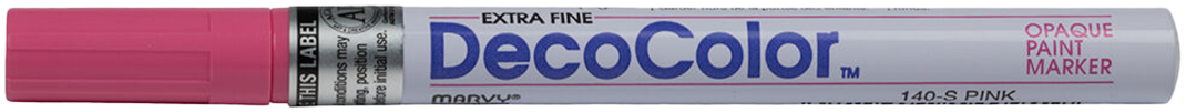 Pink Opaque Extra Fine Line Paint Marker