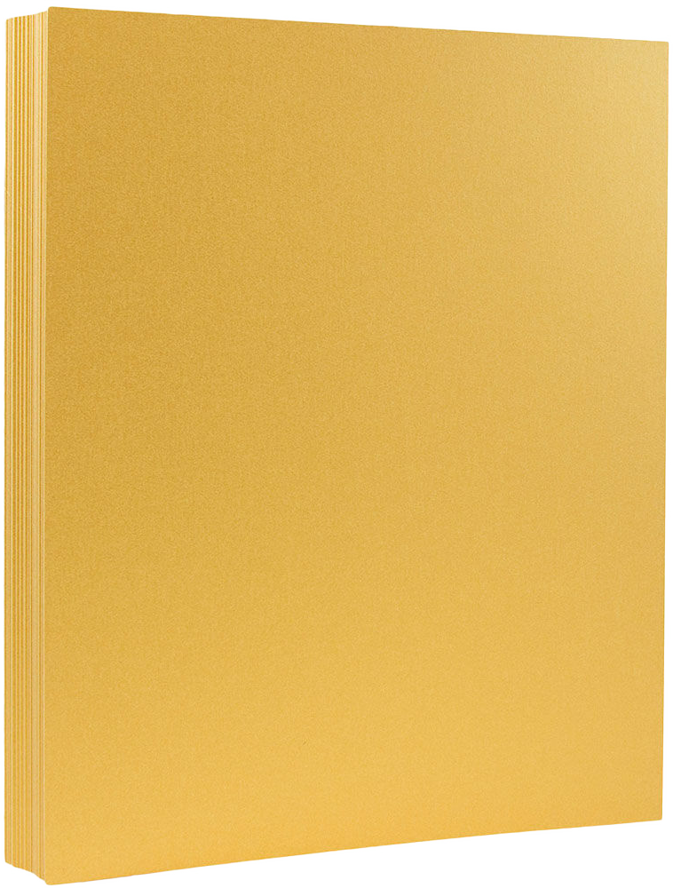 Gold Metallic 32lb 8 1/2 x 11 Paper