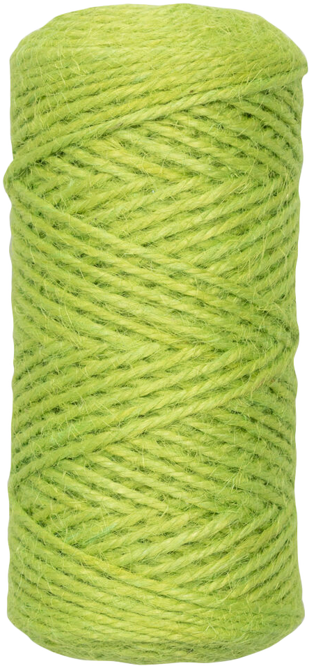 Lime Green 75 Yards Twine Ribbon