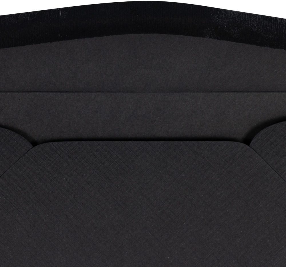 Black Linen 32lb #10 Regular Envelopes (4 1/8 x 9 1/2)