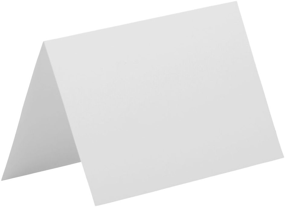 White 65lb A7 Foldover Cards (5 x 6 5/8)