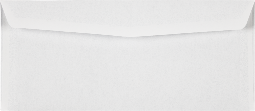 White with Security Tint 24lb #10 Window Laser Safe Envelopes (4 1/8 x 9 1/2)