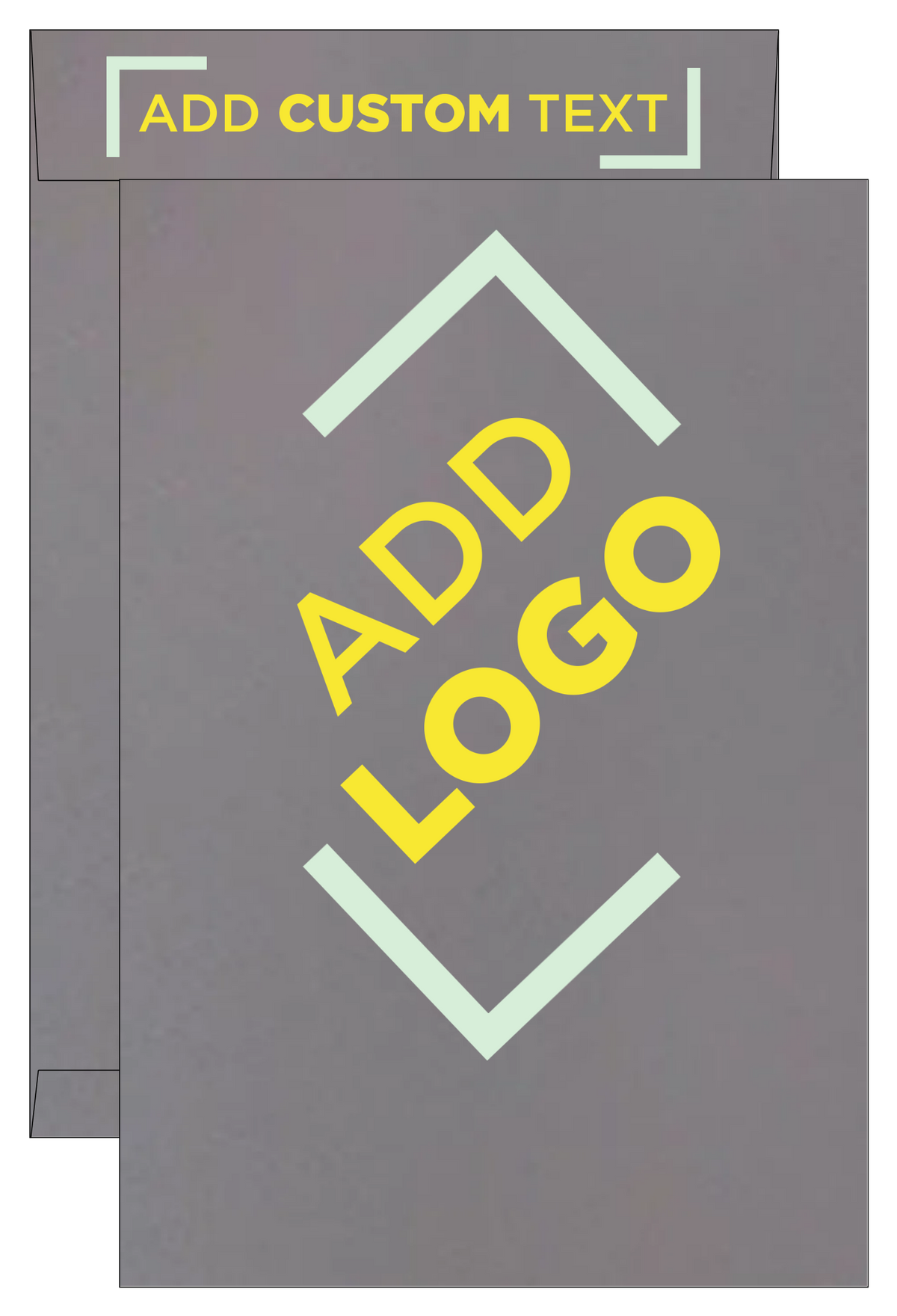 Gray Kraft 28lb 12 1/2 x 18 1/2 Open End Envelopes with Peel & Seal
