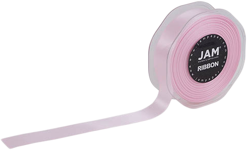 Baby Pink Satin 7/8 Inch x 25 Yards Ribbon