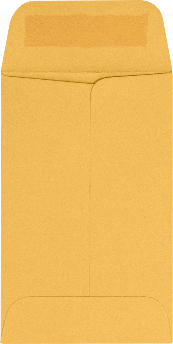 Brown Kraft 24lb #1 Coin Envelopes (2 1/4 x 3 1/2)