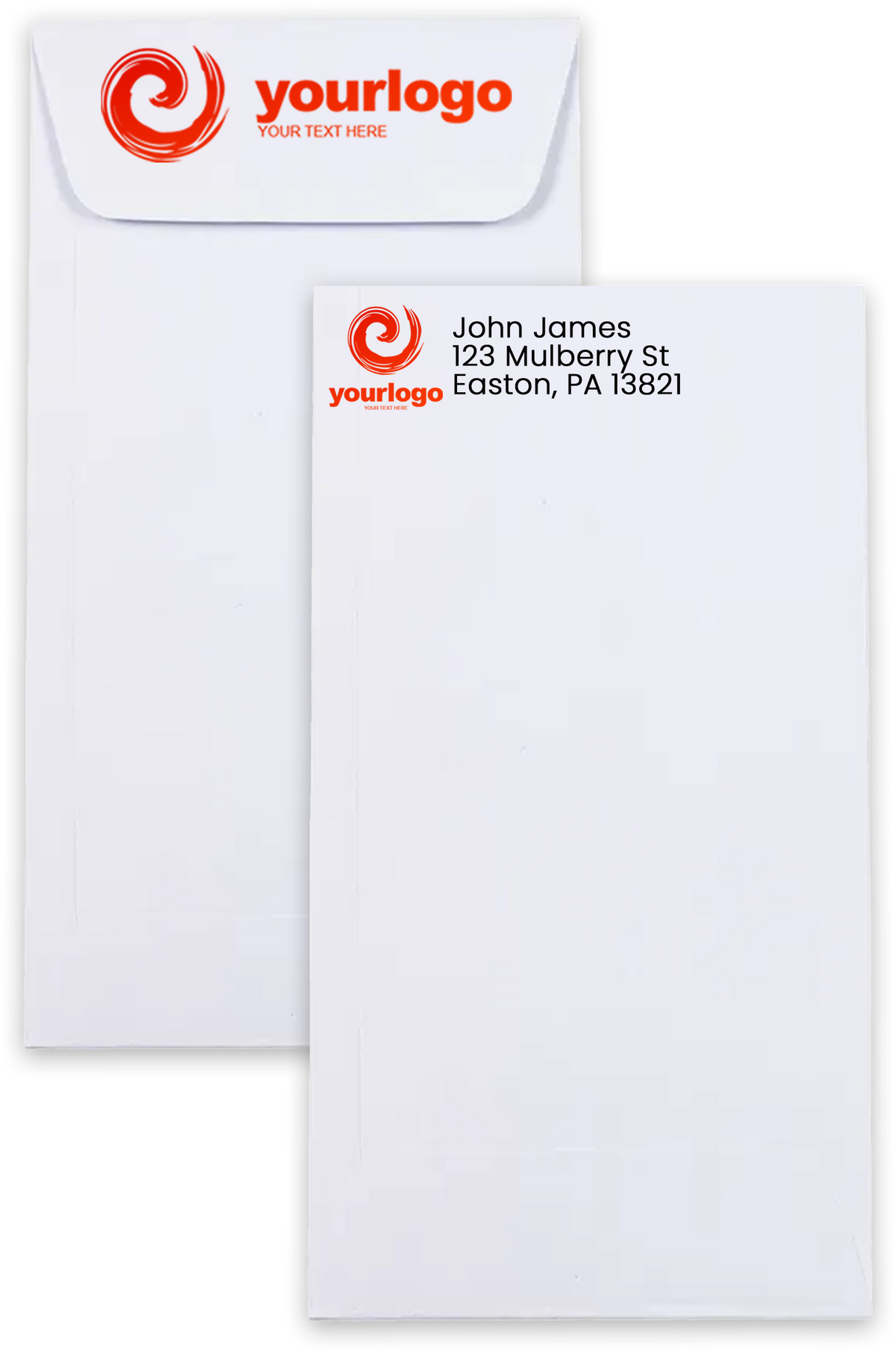 White 28lb #7 Coin Envelopes (3 1/2 x 6 1/2)