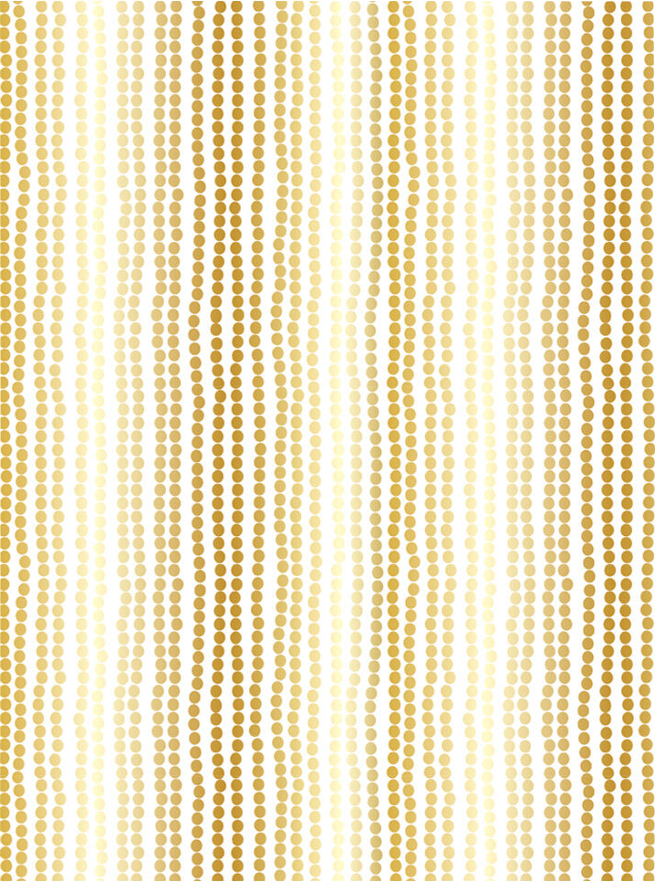 Gold Dynamic Dots Tissue Paper (20 x 30) - 4 Sheets