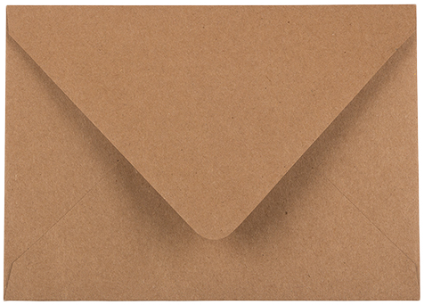 Grocery Bag 28lb A6 Contour Envelopes (4 3/4 x 6 1/2)