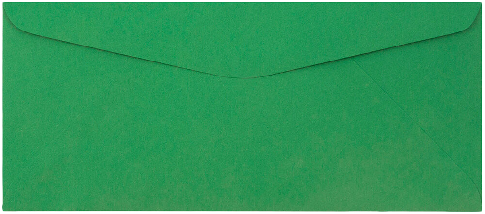 Holiday Green 32lb #9 Regular Envelopes (3 7/8 x 8 7/8)