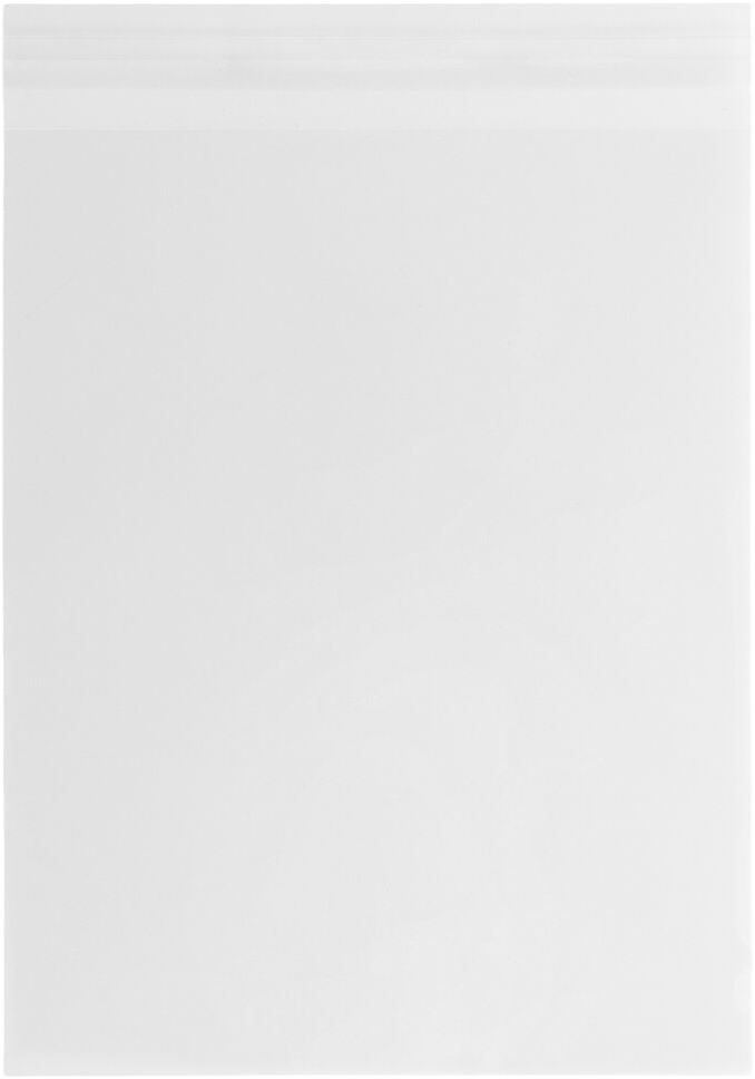 Clear 1.6mil 16 7/16 x 20 1/8 Cello Envelopes with Peel & Seal