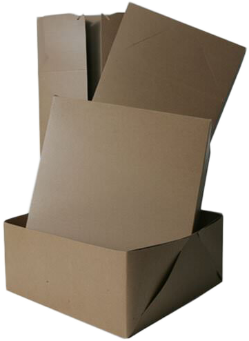 Brown Kraft Large Full Lid Gift Boxes (9 x 9 x 5)