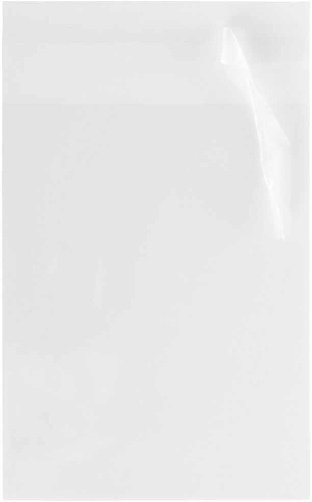 Clear 1.6mil 6 7/16 x 8 1/4 Cello Envelopes with Peel & Seal