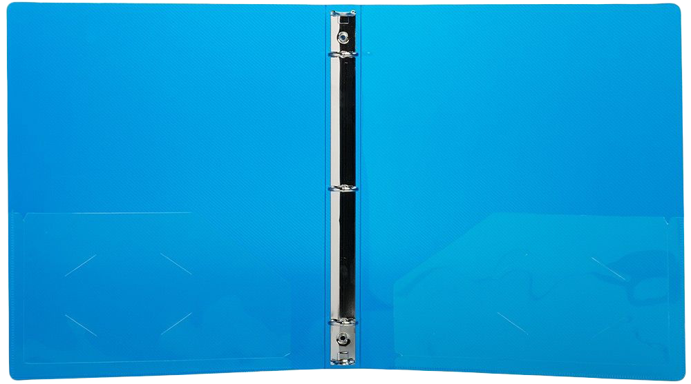 Assorted Primary Heavy-Duty Folders and 3/4 Inch Binders