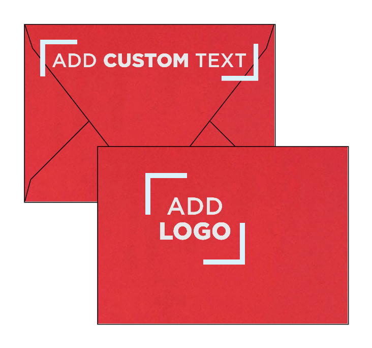 Ruby Red 32lb A1 Contour Flap Envelopes (3 5/8 x 5 1/8)