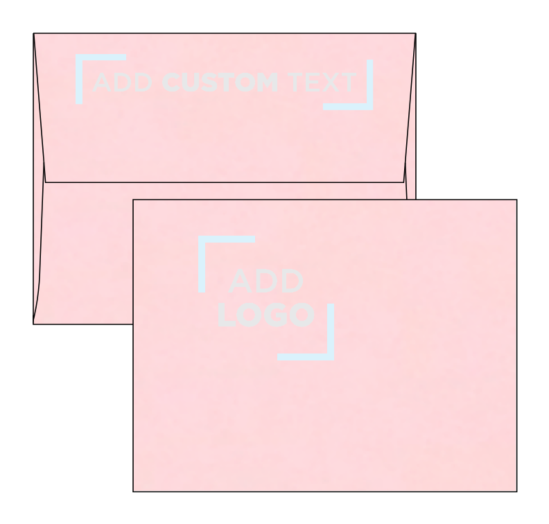 Baby Candy Pink 32lb A2 Invitation Envelopes (4 3/8 x 5 3/4) with Peel & Seal