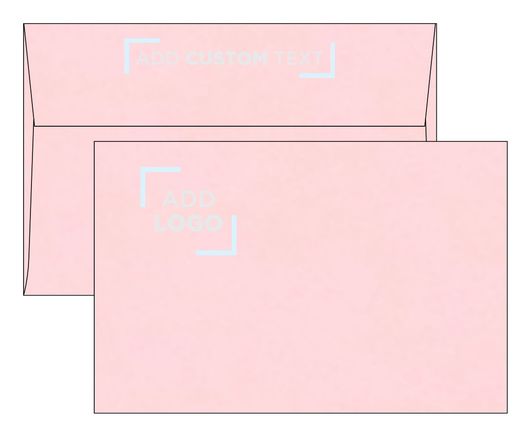 Baby Candy Pink 32lb A9 Invitation Envelopes (5 3/4 x 8 3/4) with Peel & Seal