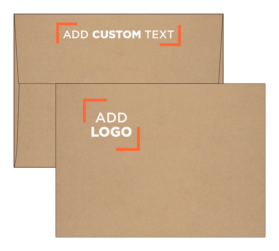 Grocery Bag with Silver Foil Lining 28lb A7 Invitation Envelopes (5 1/4 x 7 1/4) with Peel & Seal