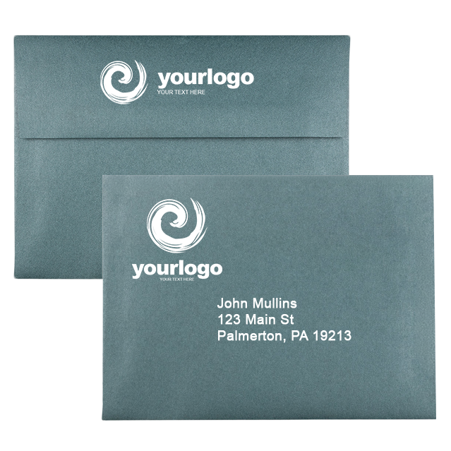 Malachite Green Metallic 32lb A7 Invitation Envelopes (5 1/4 x 7 1/4)