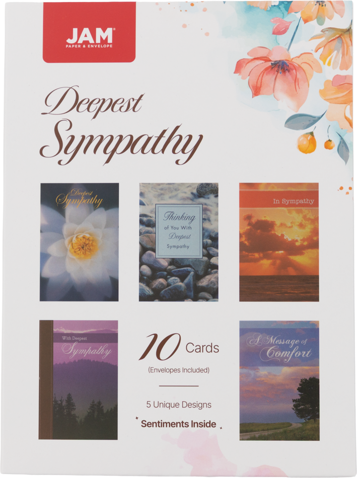 Deepest Sympathy Assortment Card Set - 10 Pack