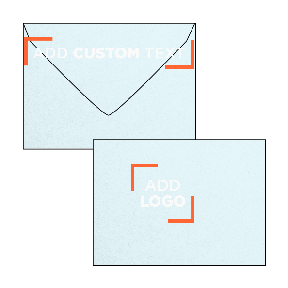 Aquamarine Blue Metallic 32lb #17 Mini Envelopes (2 11/16 x 3 11/16)