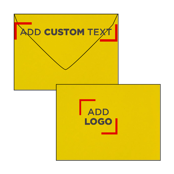 Citrus Yellow 32lb #17 Mini Envelopes (2 11/16 x 3 11/16)