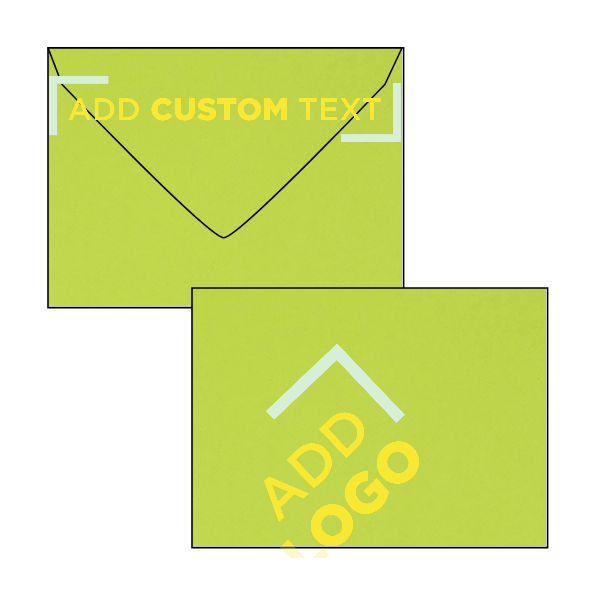 Wasabi Lime Green 32lb #17 Mini Envelopes (2 11/16 x 3 11/16)