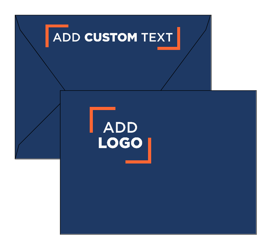Navy Blue 32lb A6 Contour Flap Envelopes (4 3/4 x 6 1/2)