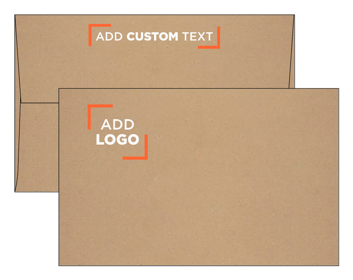 Grocery Bag 28lb A10 Invitation Envelopes (6 x 9 1/2) with Peel & Seal