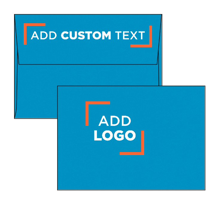 Pool Blue 32lb A1 Invitation Envelopes (3 5/8 x 5 1/8) with Peel & Seal