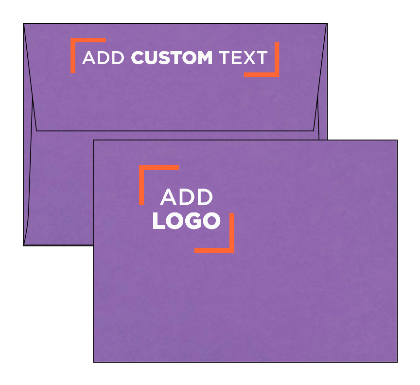 Wisteria Purple 32lb A6 Invitation Envelopes (4 3/4 x 6 1/2) with Peel & Seal