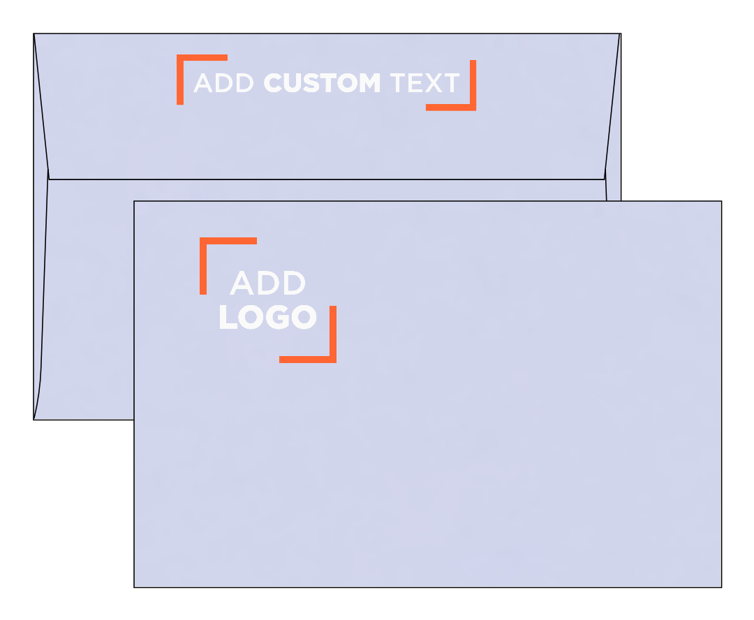 Light Purple Lilac 32lb A9 Invitation Envelopes (5 3/4 x 8 3/4) with Peel & Seal