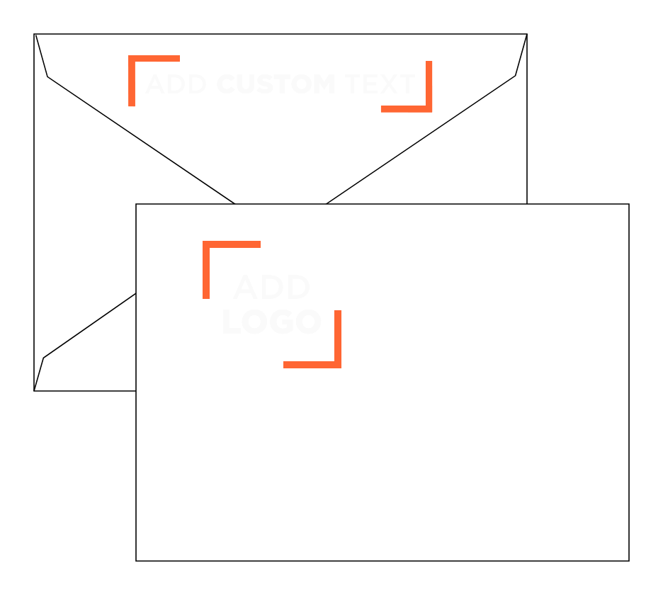 Navy Blue 32lb Lee V Flap BAR Envelopes (5 1/4 x 7 1/4)