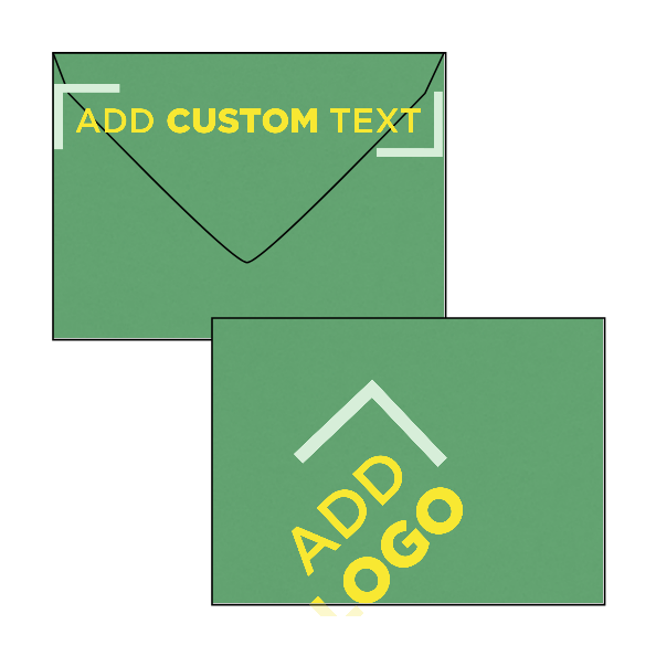Holiday Green 32lb #17 Mini Envelopes (2 11/16 x 3 11/16)