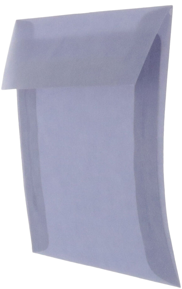 Wisteria Purple Translucent 30lb 6 x 6 Square Envelopes