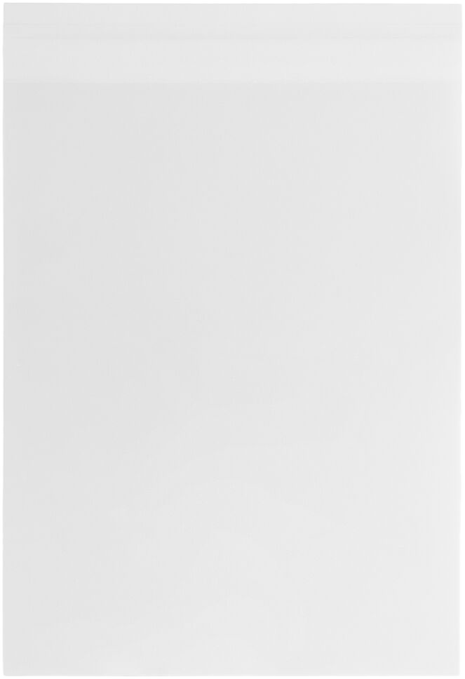Clear 1.6mil 8 15/16 x 11 1/4 Cello Envelopes with Peel & Seal